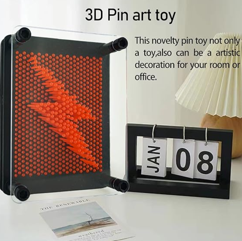 3D Clone Shape Pin Art