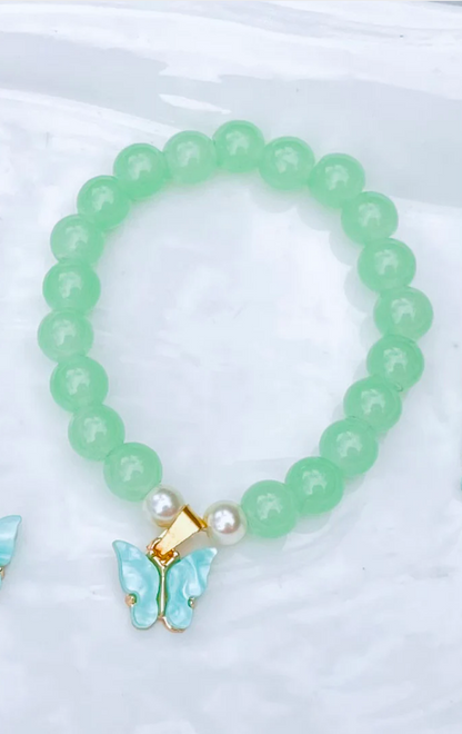 Buttefly Beads Bracelet
