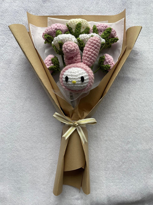 Crochet Beautiful Flower Bouquet for Giftings