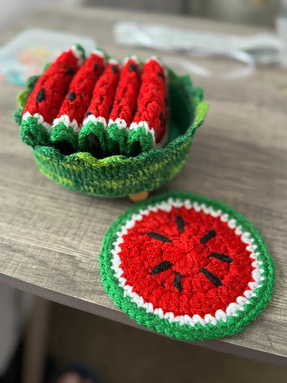 Handmade Crochet Coaster – Stylish, Heat-Resistant & Reusable - Eazzy Store