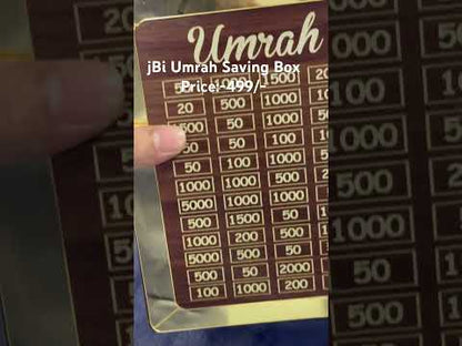 Buy 1 Get 1 Free Umrah Saving Box