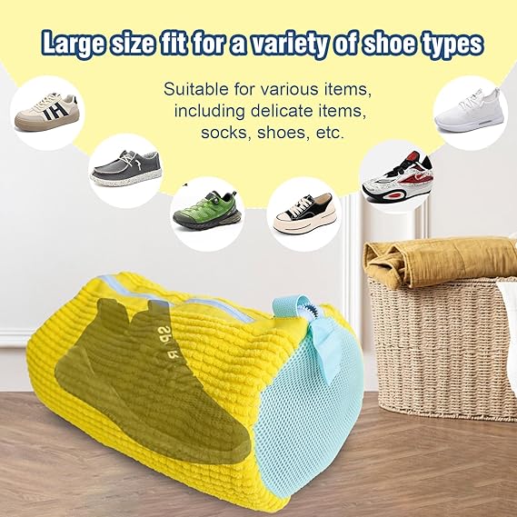 The Lazy Shop

Reusable Shoe Washing Bag