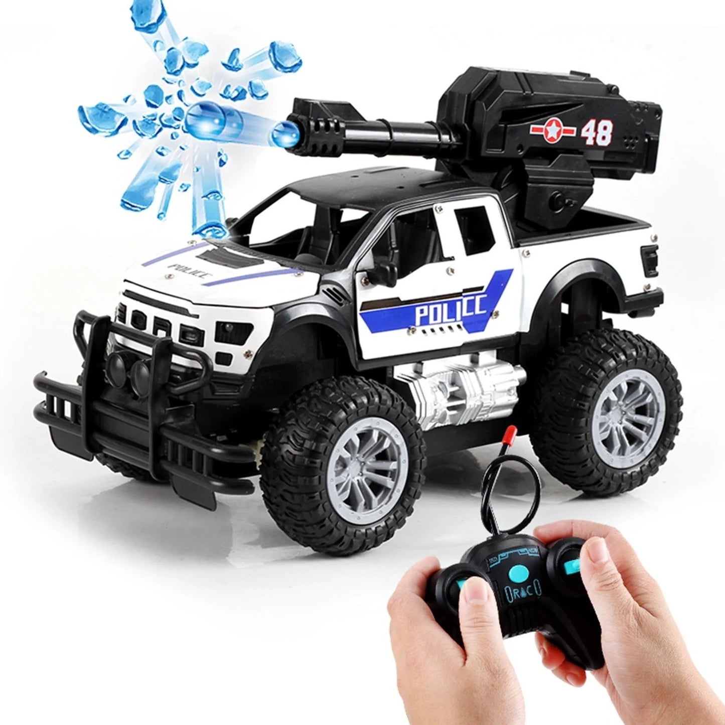 Rechargeable Remote Control Water Shooter Car For Kids