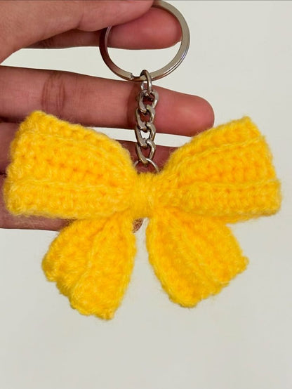 Handmade Crochet Strawberry Keychain – Cute & Colorful Key Holder and Bag Charm