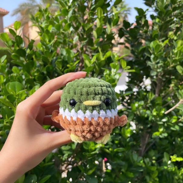 Crochet Baby Mallard Duck Keychain - Eazzy Store