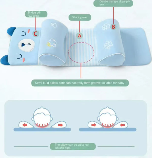 Baby Head Shaping and Support Pillow