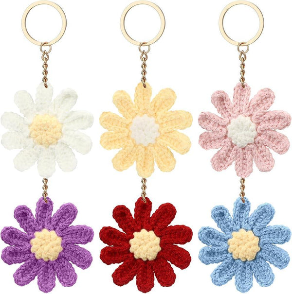 6 Pcs Cute Daisy Keychain - Eazzy Store
